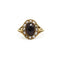 Bague 57 Bague Poison - Or jaune, Grenat & Demi-Perles 58 Facettes 260008SP