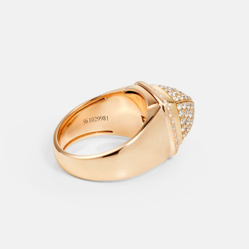 Bague 56 FRED - Bague Pain de Sucre 58 Facettes