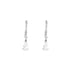 Paire boucles oreilles diamants or blanc 58 Facettes 2090701