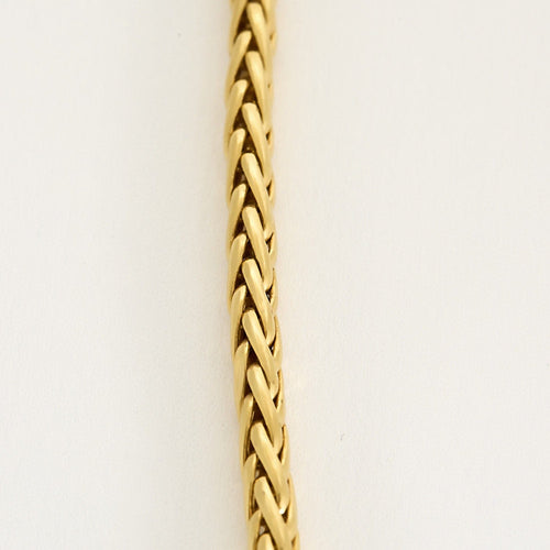 Collier Collier en or jaune à maille palmier 58 Facettes AUX10241