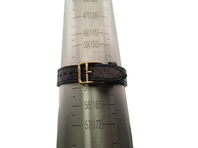 Montre montre vintage HERMES Kelly Mini Cadenas 20 mm plaque or quartz dame 58 Facettes 268902