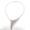 Collier Important collier en or blanc avec diamants 58 Facettes