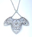 Collier Collier pendentif en platine, diamants, époque 1900 58 Facettes AB436