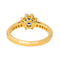 Bague 51 Tiffany&Co Bague Marguerite   Or jaune Saphir, Diamant 58 Facettes 4564998CN