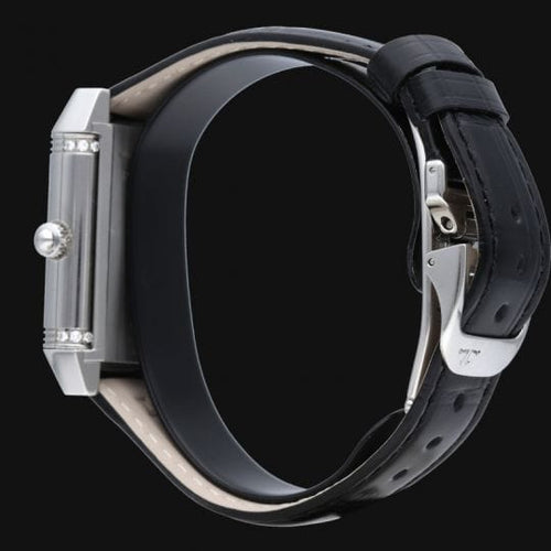 Montre Jaeger Lecoultre Montre Reverso Classic Medium Duetto 58 Facettes MT43595