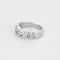Bague 51 Bague en or blanc et diamants 58 Facettes CRE0100X6