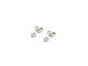 boucles d'oreilles tiffany puces harmony platine diamants 0.22ct s 58 Facettes 265706