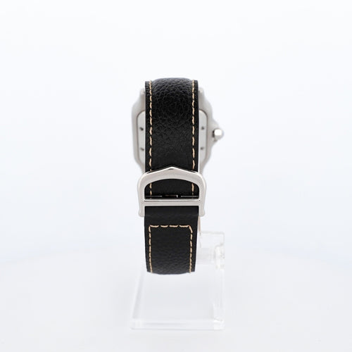 Bracelet Cartier Santos Galbée Automatic - Silver roman dial - LM 58 Facettes