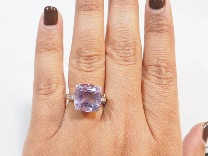 Bague 54 Bague Mauboussin "Gueule d'Amour" en or blanc et diamands 58 Facettes 33211