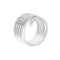 Bague 56 Bague bandeau diamants 58 Facettes 20844