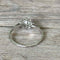 Bague 55 Solitaire or blanc diamant 0.50 carat 58 Facettes 198