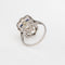 Bague 51 Vintage 1920's Art Déco Platinum, Diamond, Sapphire Ring 58 Facettes G14026
