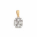 Pendentif Vintage Art Déco Diamond Maltese Cross Pendant 58 Facettes G13182