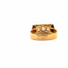 Bague 62 Bague Tank Or Jaune 18k & Diamants 58 Facettes 97-GS35544