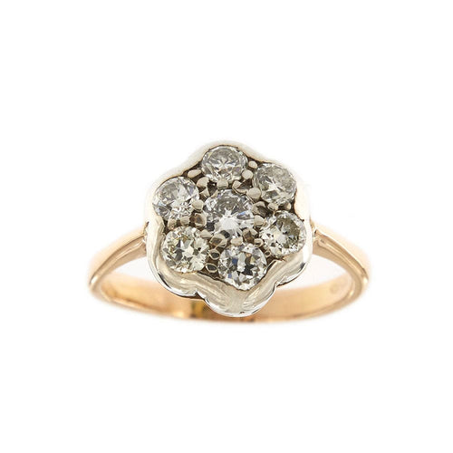 Bague 50 Bague Fleur diamants 58 Facettes 31303