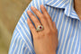 Bague 55 Bague vintage en or, rubis et diamants 58 Facettes 27048