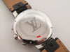 Montre montre LOUIS VUITTON tambour moon star quartz 38 mm chrono en acier 58 Facettes 261363