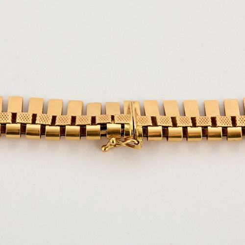 Collier Collier de passementerie or jaune 58 Facettes NAR0023