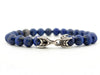 Bracelet bracelet DAVID YURMAN spiritual beads lapis lazuli saphirs argent 58 Facettes 260548