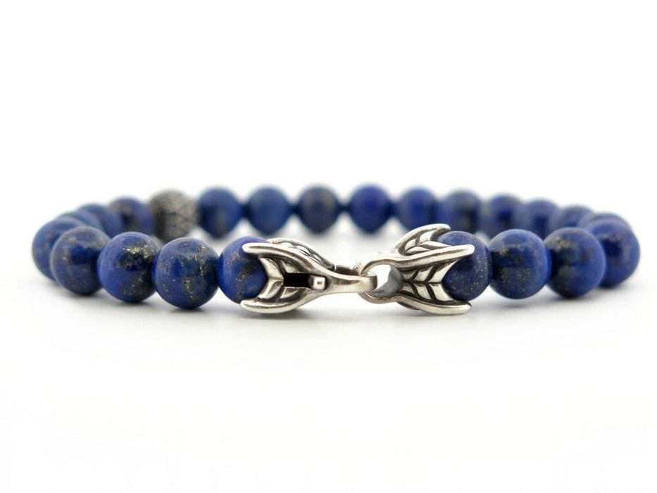 Bracelet bracelet DAVID YURMAN spiritual beads lapis lazuli saphirs argent 58 Facettes 260548