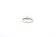 Bague 50 Solitaire diamants or blanc 58 Facettes 26222