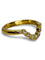Bague or jaune et diamants 0,35 ct