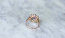 Bague 58 Bague Marguerite Saphir Rose et Diamants 58 Facettes