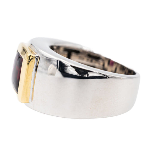 Bague 52 Bague Or blanc Grenat 58 Facettes 3007893RV