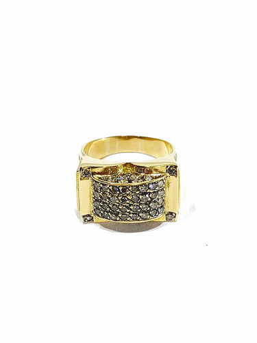 Bague 57 Bague or pavage 44 diamants 58 Facettes