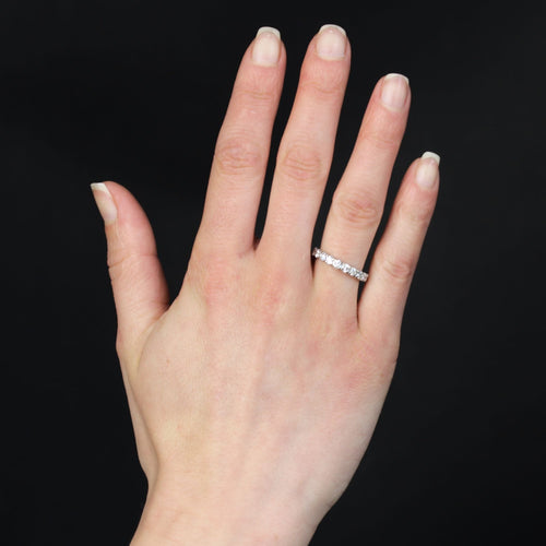 Bague 51 Alliance diamants américaine 58 Facettes 24-059