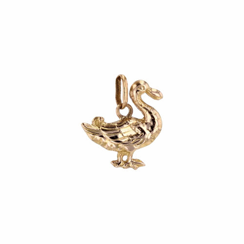 Pendentif Pendentif breloque or jaune canard 58 Facettes CVP182