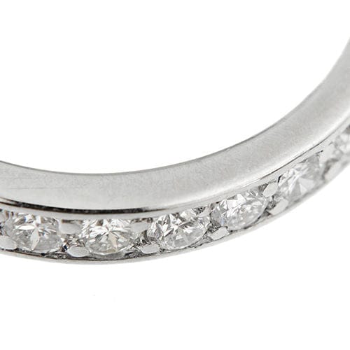 Bague 51 Bague d'éternité avec diamants de 1,45 ct 58 Facettes 36705