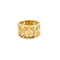 Bague 51.5 BAGUE AJOURÉE OR JAUNE. 58 Facettes 240031