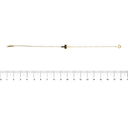 Tiffany & Co. - Bracelet Double T en or rose