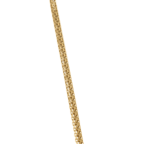 Collier CHOPARD - Collier HAPPY SPIRIT or jaune, diamant 58 Facettes BO/250014