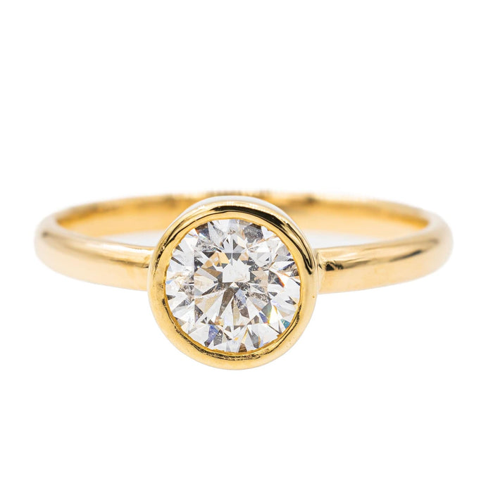 Bague 49.5 Bague Solitaire Or jaune Diamant 58 Facettes 2994739RV