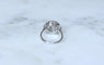 Bague 53 Bague Cible Art Déco Diamants 1,05 Cts sur Or blanc et Platine 58 Facettes