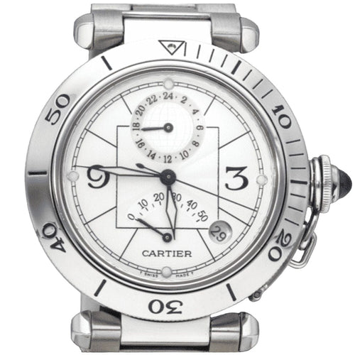 Montre Cartier Montre Pasha Gmt Power Reserve 58 Facettes MT41485