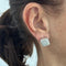 Boucles d'oreilles Boucles d'oreilles or blanc et diamants 58 Facettes 13519