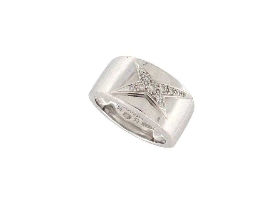 Bague 53 bague MAUBOUSSIN etoile divine or blanc diamants 58 Facettes 261249