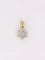 Pendentif Pendentif marguerite vintage diamants 0,2 ct 58 Facettes J408