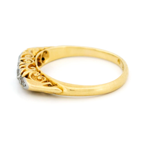 Bague 54 Bague rangée d'or et de diamants 58 Facettes ABC794FCE91E4FDFA54DF932F88E235B