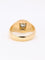 Bague 60 Bague jonc vintage or jaune diamant rond 0,5 carat 58 Facettes 1087.25