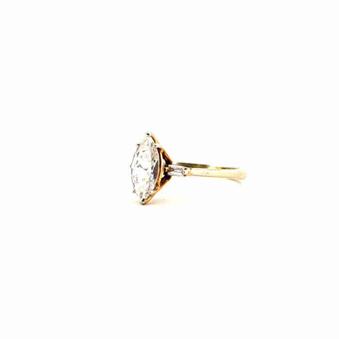 Bague 50 Solitaire Or Jaune Diamant 58 Facettes 66-GS38371-9