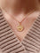 Pendentif Pendentif zodiaque sagittaire or jaune 58 Facettes J508