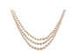 Collier perles de culture et fermoir en or 18k