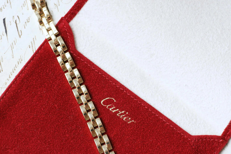 Bracelet Cartier - Bracelet Maille Panthère Or jaune 58 Facettes