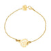 Bracelet O.J. Perrin Bracelet Coeur légende Or jaune 58 Facettes 3560853CN