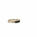 Bague 48 Alliance Demi-Tour or blanc saphirs 58 Facettes 97-GS34386-2