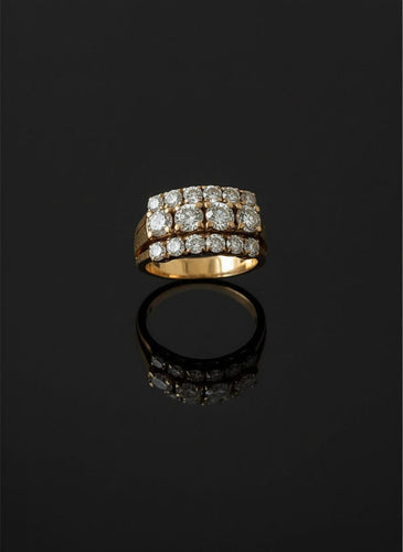 Bague Fascione in Oro Giallo con Diamanti 58 Facettes